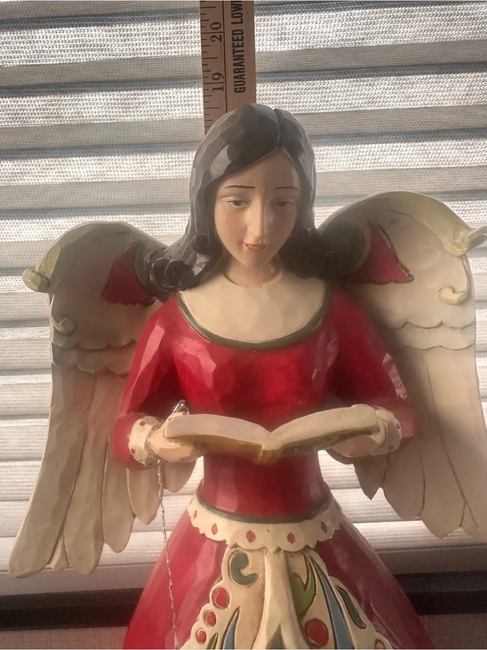 Jim Shore Celeste Angel Figurine 18in Holiday Living 2012 Folk Art Garden Porch